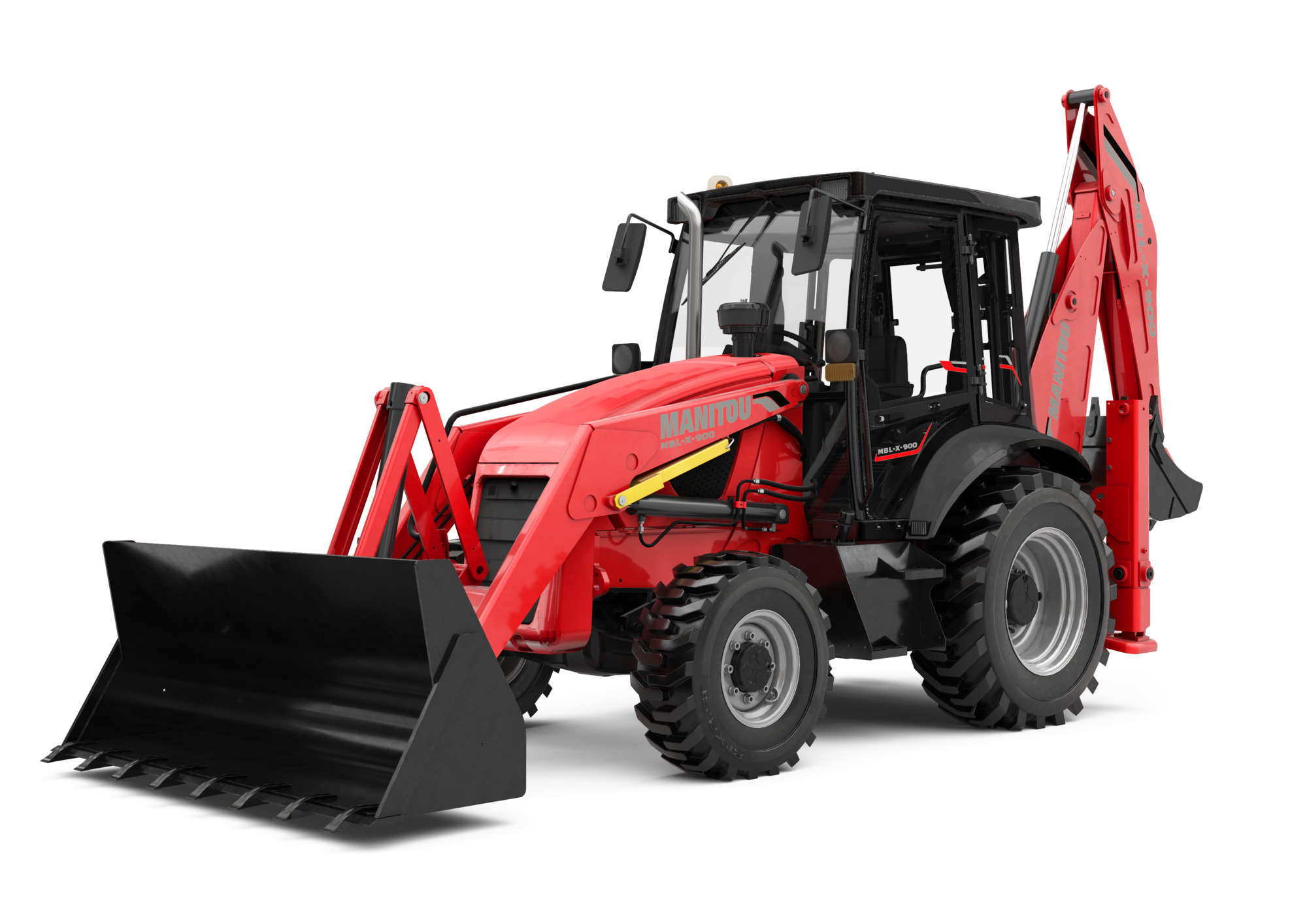 pás carregadeiras articulada